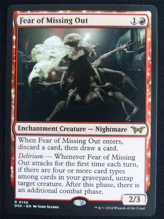 Fear of Missing Out - DSK - Mtg Card #4JM