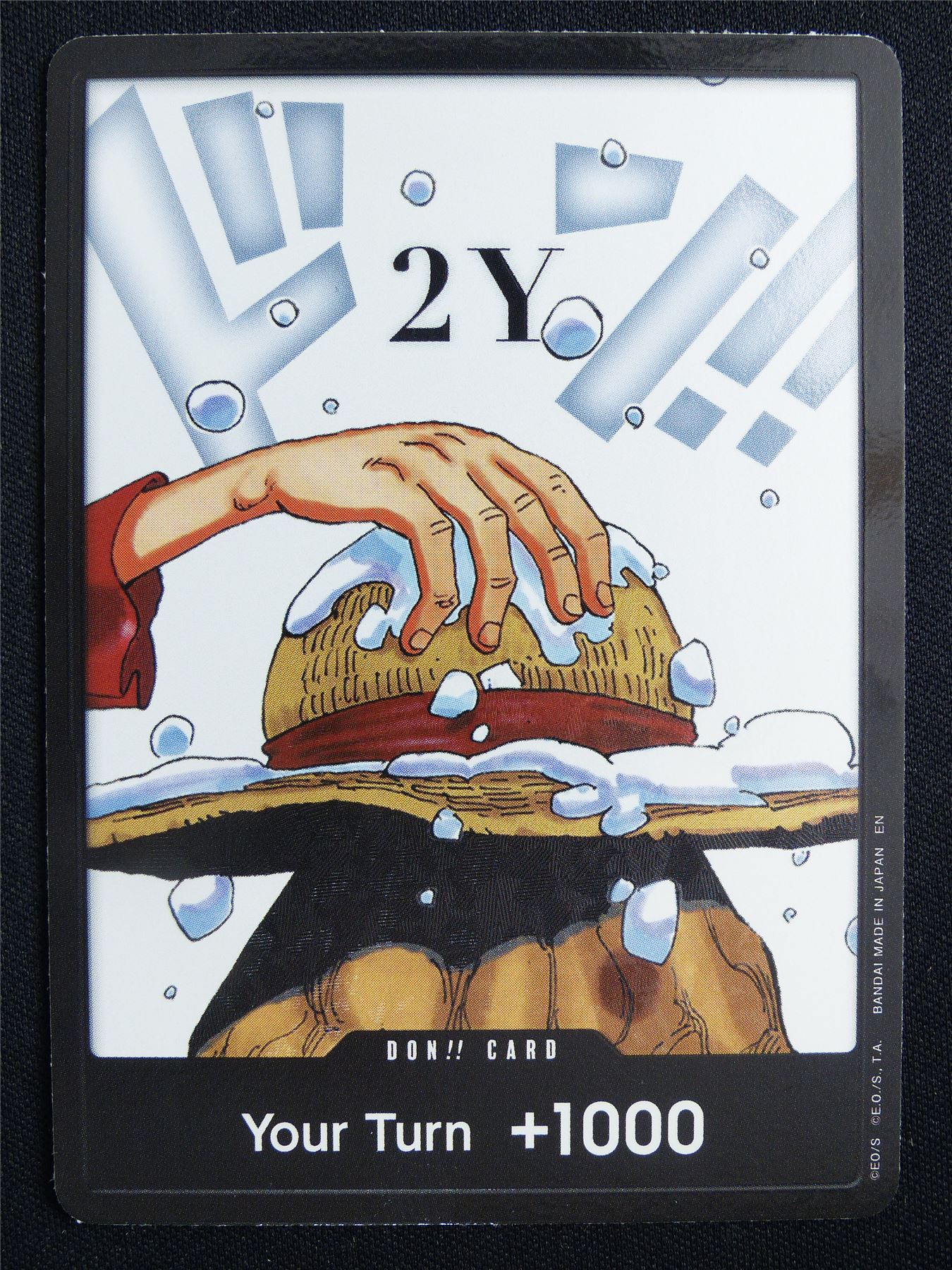 Don!! Card Foil Straw Hat 2Y - One Piece Card #4V