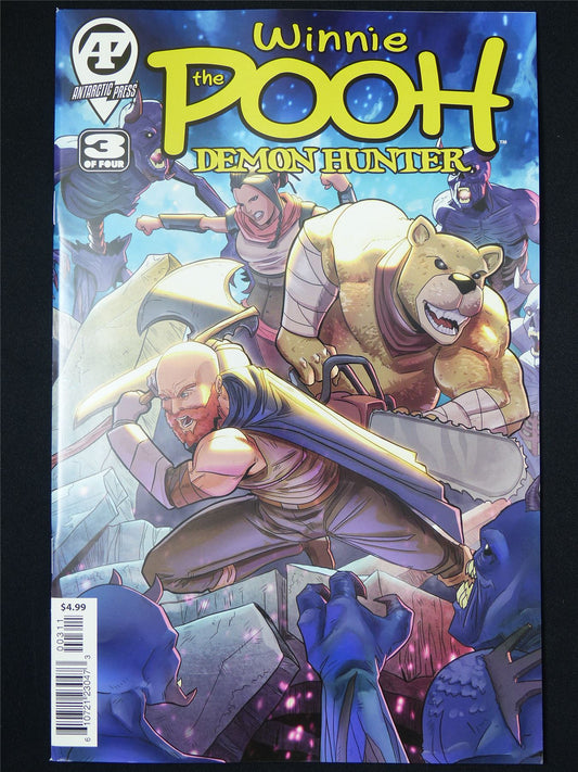 WINNIE The Pooh Demon Hunter #3 - B&B Sep 2024 Antarctic Press Comic #1X9