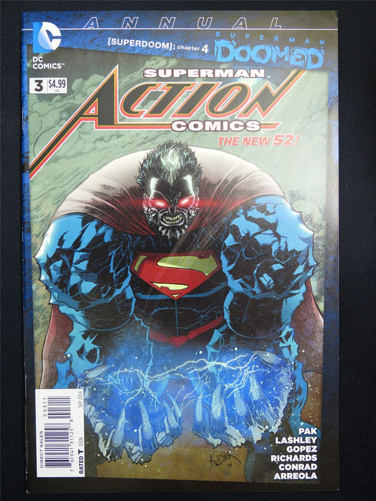 SUPERMAN: Action Comics Annual 2014 #3 new 52! - DC Comic #3BA