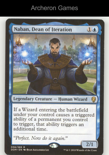 Naban, Dean of Iteration 58 R MTG Card Dominaria