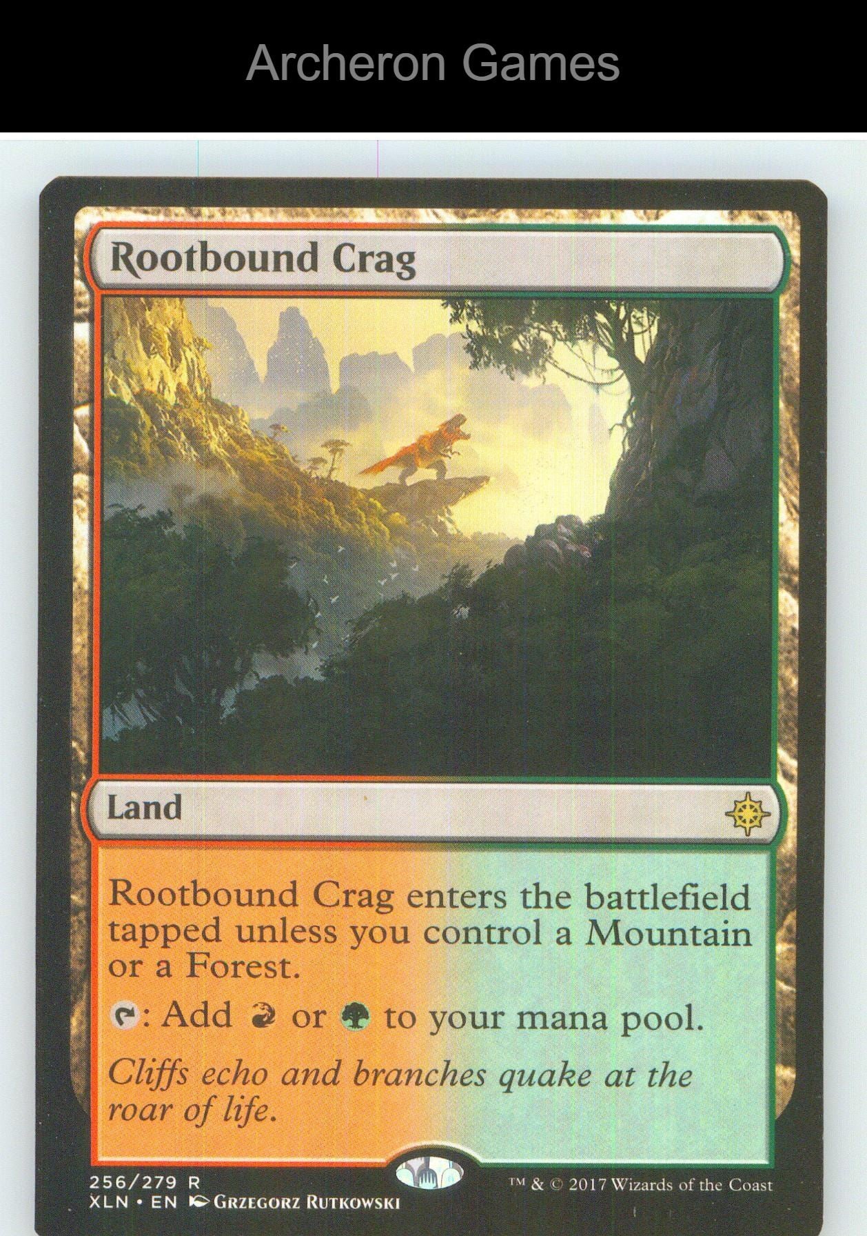 Rootbound Crag XLN 256 R MTG Card NM/EX+
