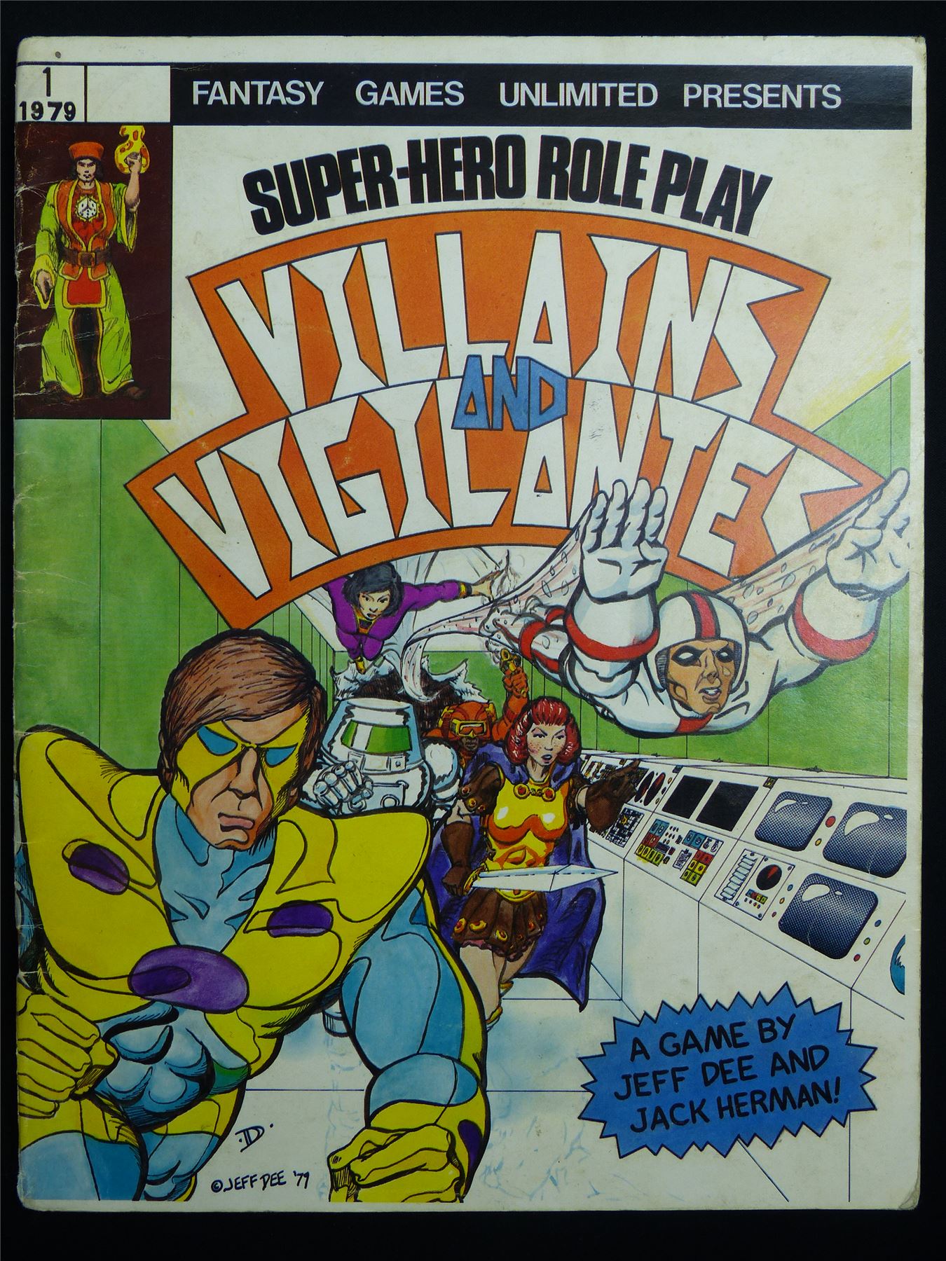 Super-Hero Roleplay: Villains and Vigilantes - Roleplay Booklet #N1