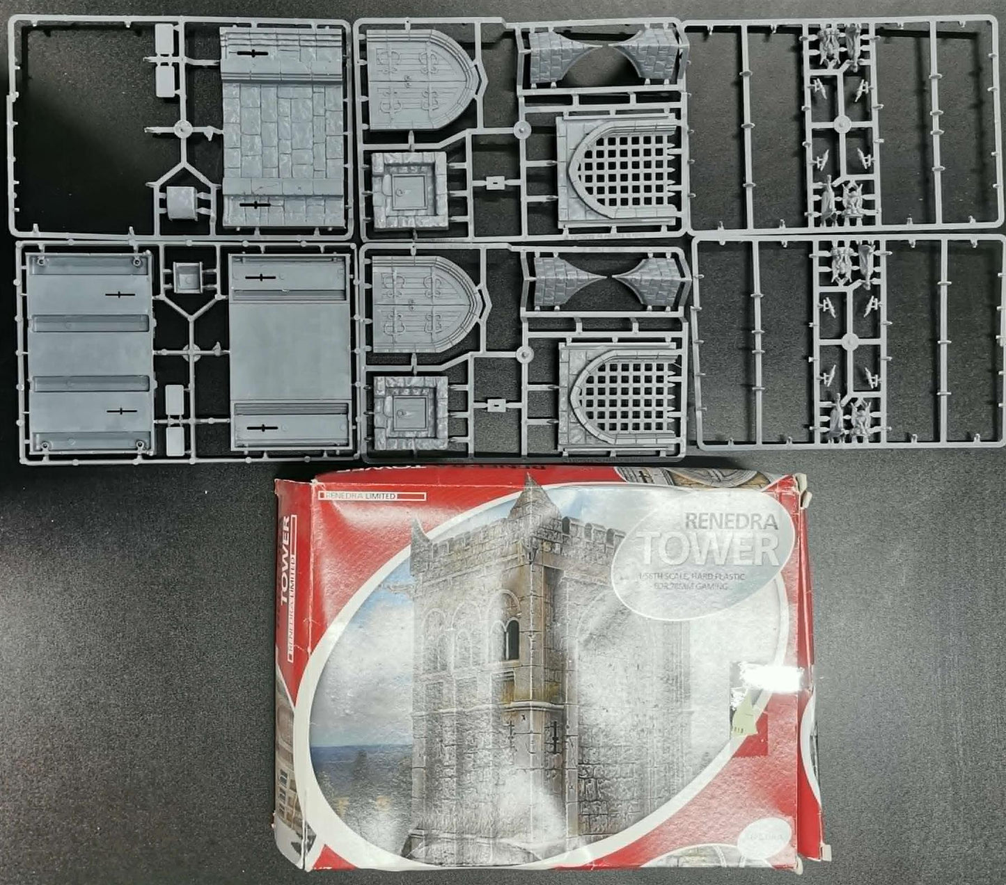 Renedra Castle Scenery Huge Lot - Miniatures Terrain and Parts #155