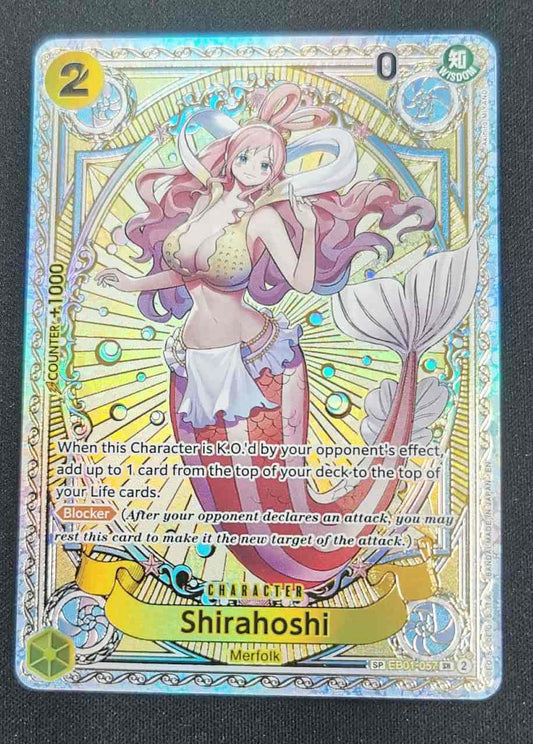 Shirahoshi EB01-057 Alt Art Foil - One Piece Card