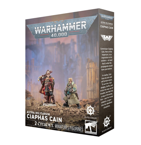 Ciaphas Cain - Astra Militarum - Warhammer 40K - Available from 11/07/2026