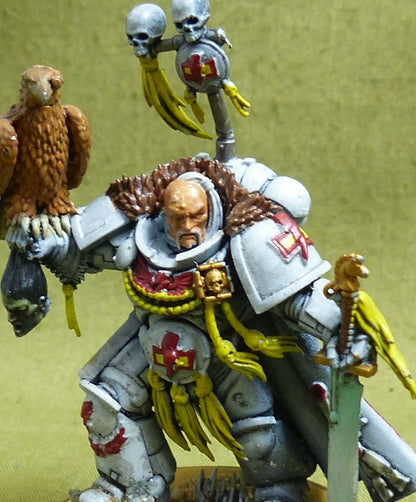 Kor'sarro Khan painted - White Scars - Warhammer 40K #4CB