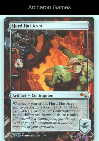 Hard Hat Area 187 Mythic MTG Card Unstable
