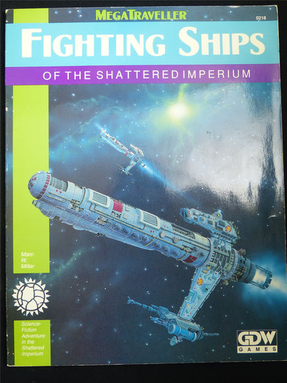 MegaTraveller: Fighting Ships of the Shattered Imperium - Roleplaying Softback #2RO