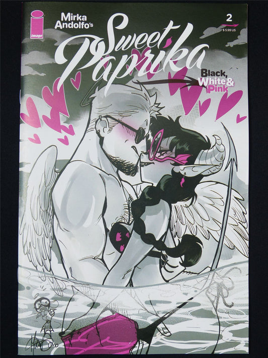 SWEET Paprika: Black White & Pink #2 - B&B Aug 2024 Image Comic #4IV