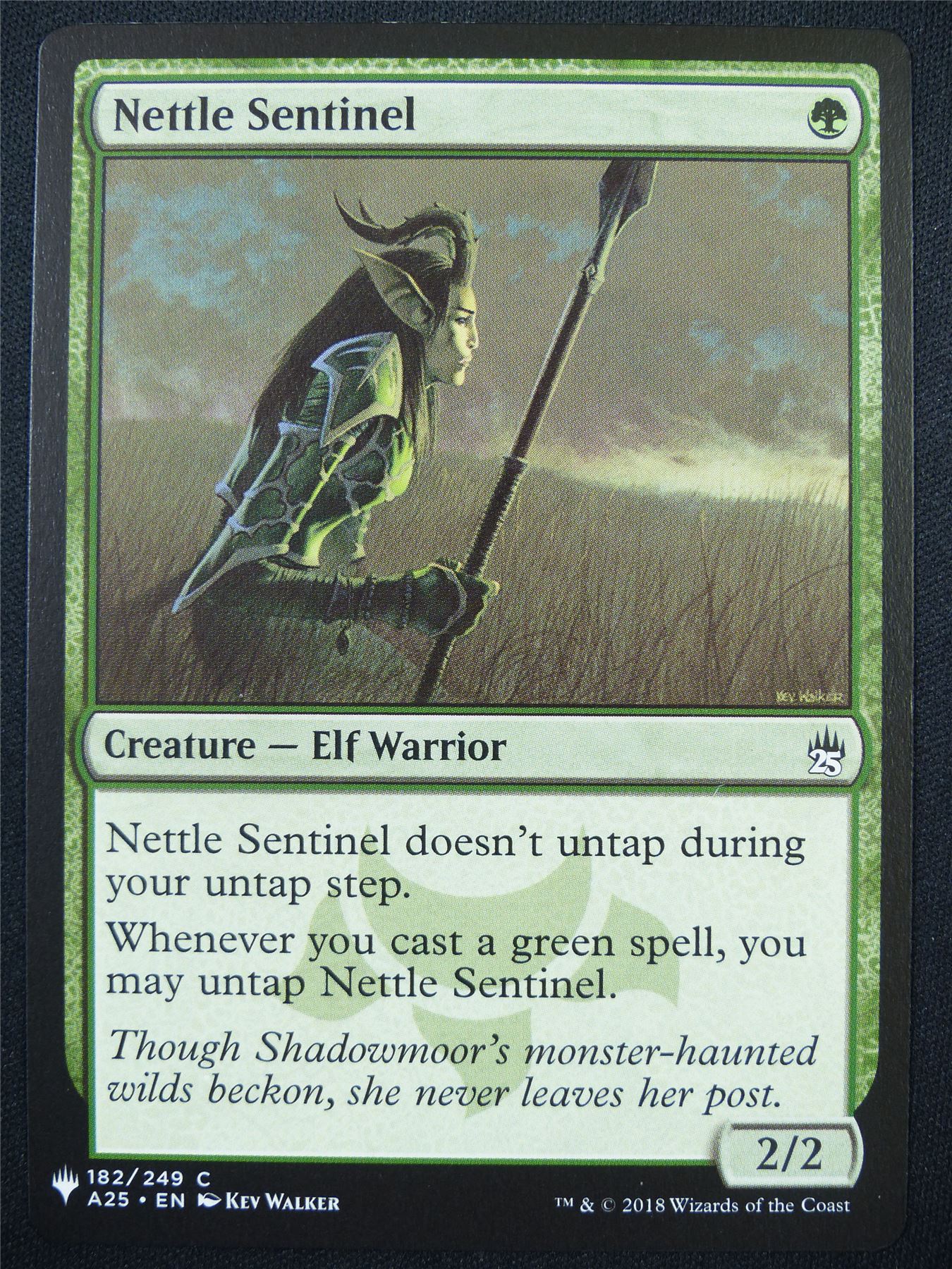 Nettle Sentinel - A25 - Mtg Card #5FZ