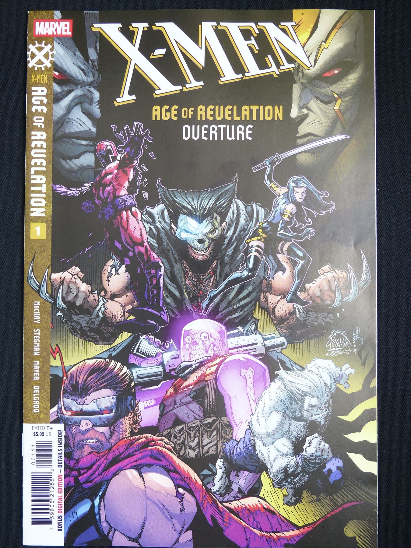 X-MEN: Age of Revelation Overture #1 - Marvel Comic #5J7