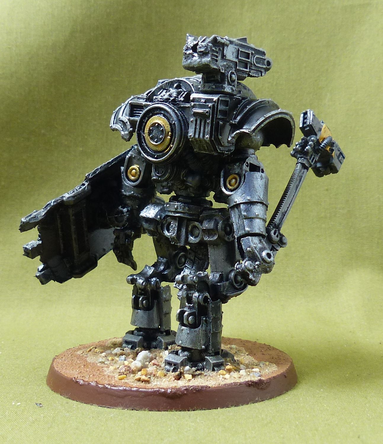 Iron Circle Domitar-Ferrum Class Battle-automata painted - Iron Hands - Warhammer Horus Heresy #9H3