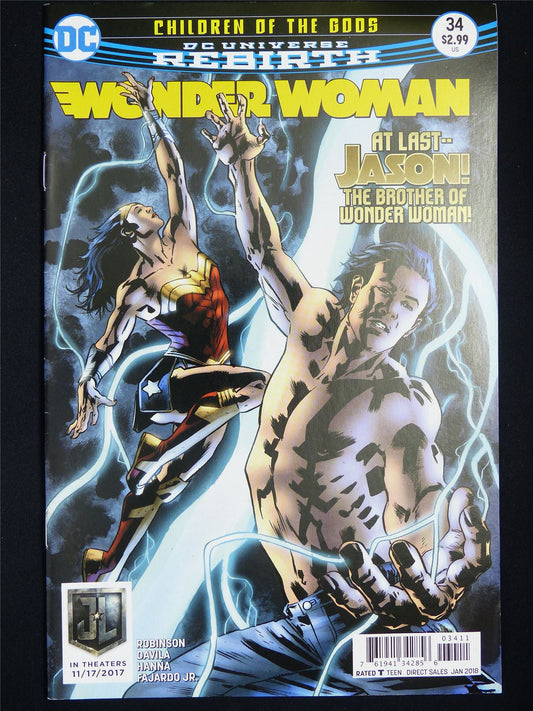 WONDER Woman #34 Rebirth - DC Comic #1T0