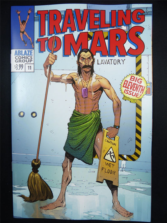 TRAVELING To Mars #11 Cvr D - Apr 2024 Ablaze Comic #4MB