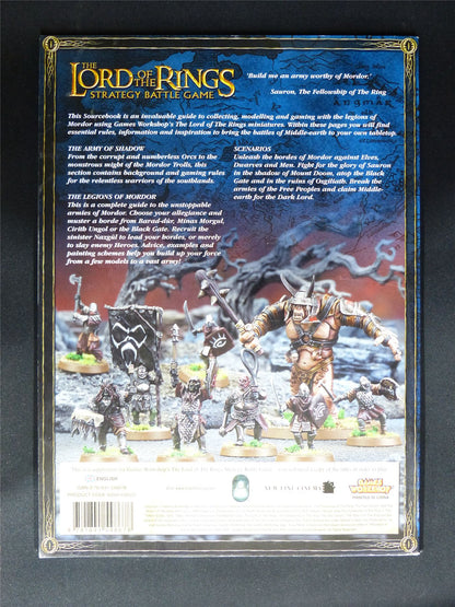 Lord of the Rings Strategy battle Game: Mordor Softback - Warhammer Middle-Earth #1HK