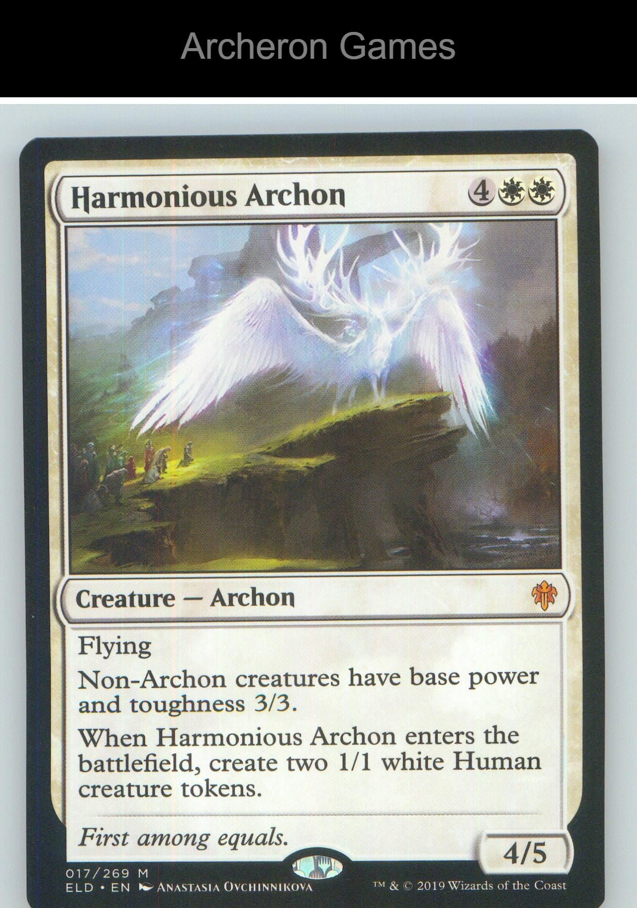 Harmonious Archon ELD 17 Mythic MTG Card NM/EX+