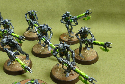 Necron Warriors painted - Necrons - Warhammer 40K #2DO