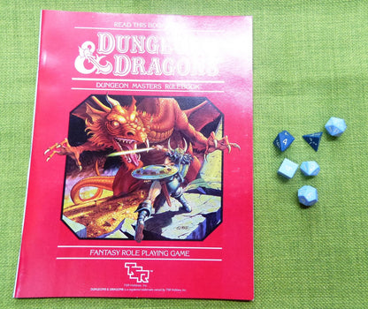 TSR 1983 Dungeons & Dragons Set 1 - Basic Rules 1011 #5Z