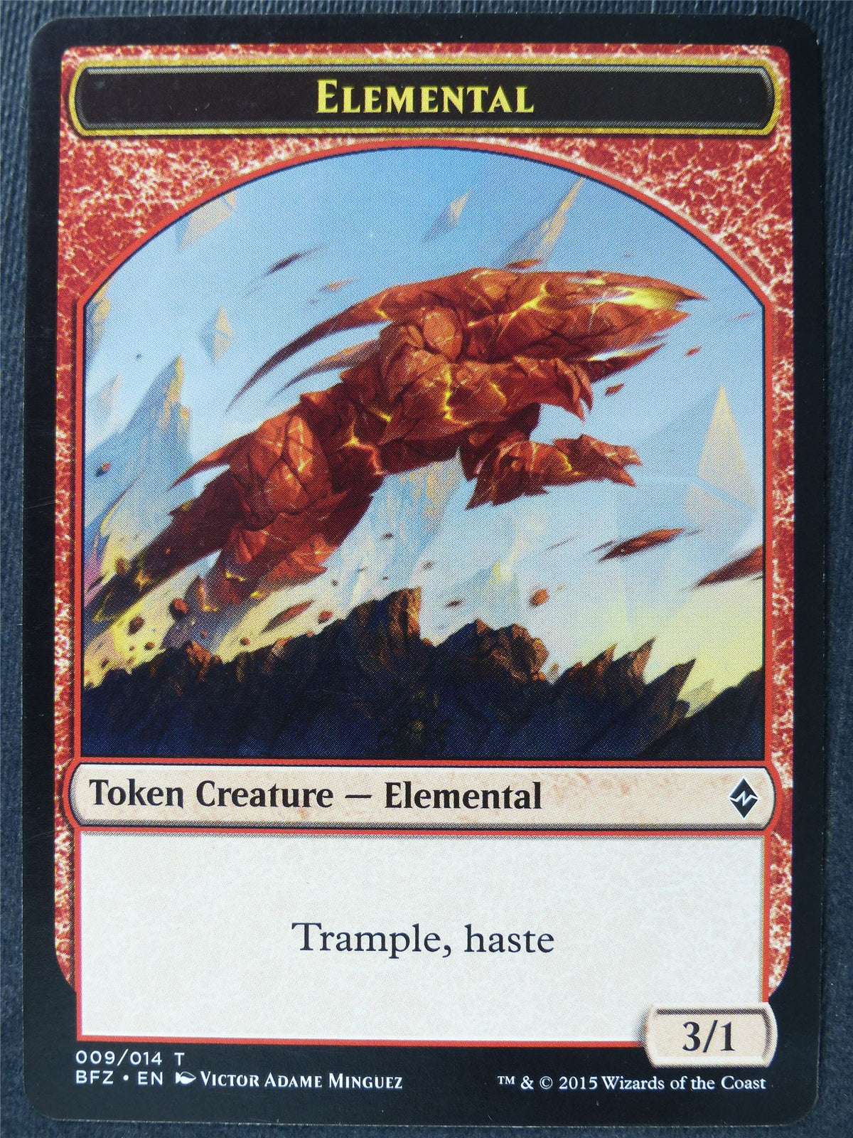 Elemental Token - Mtg Card #3RI