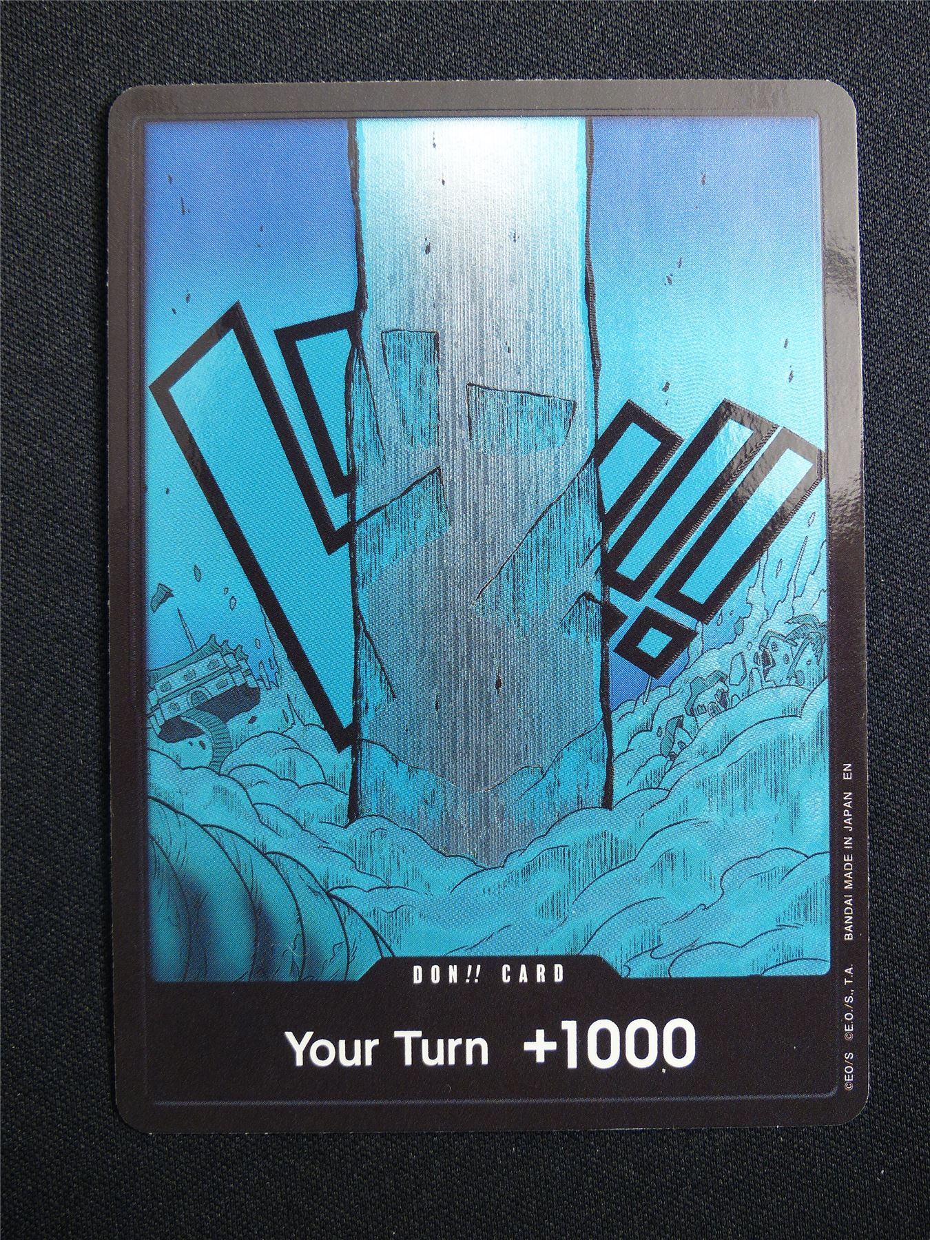 Enel Lightning Don!! Card Foil - One Piece Card #15J
