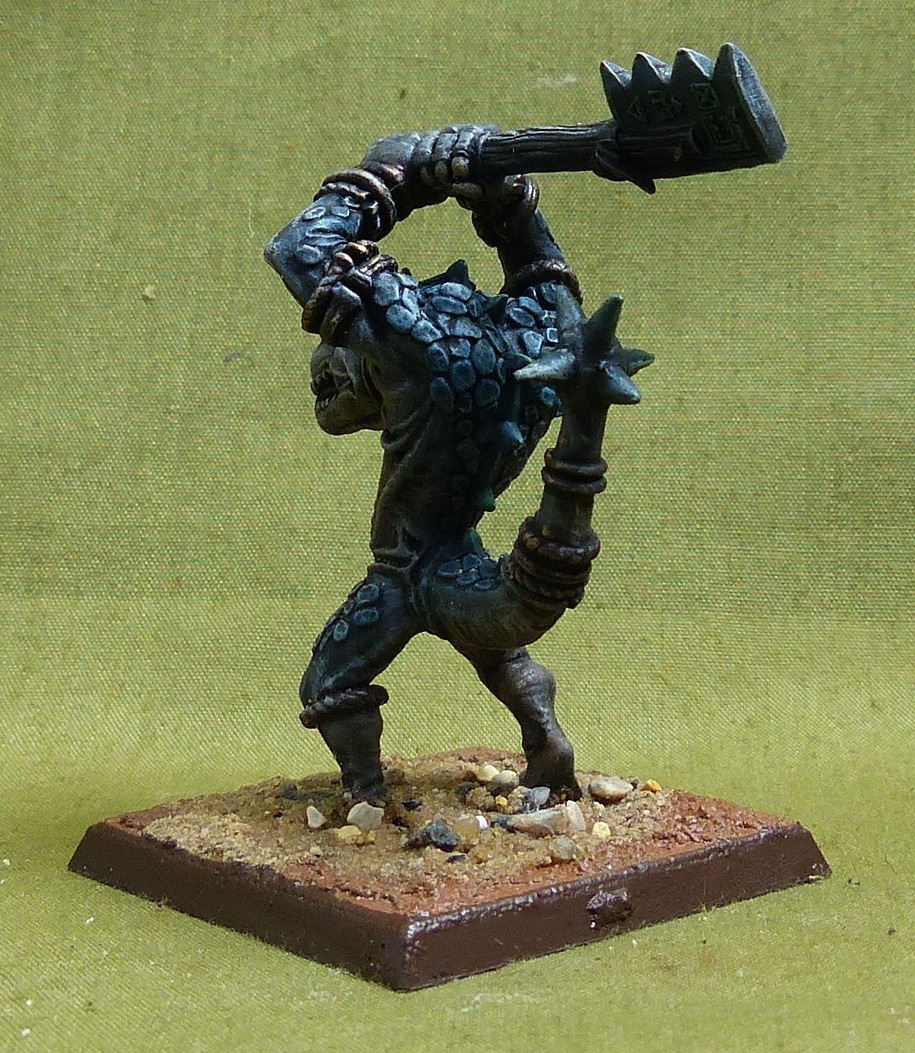 Classic Metal Kroxigor painted - Seraphon - Warhammer AoS #2OT
