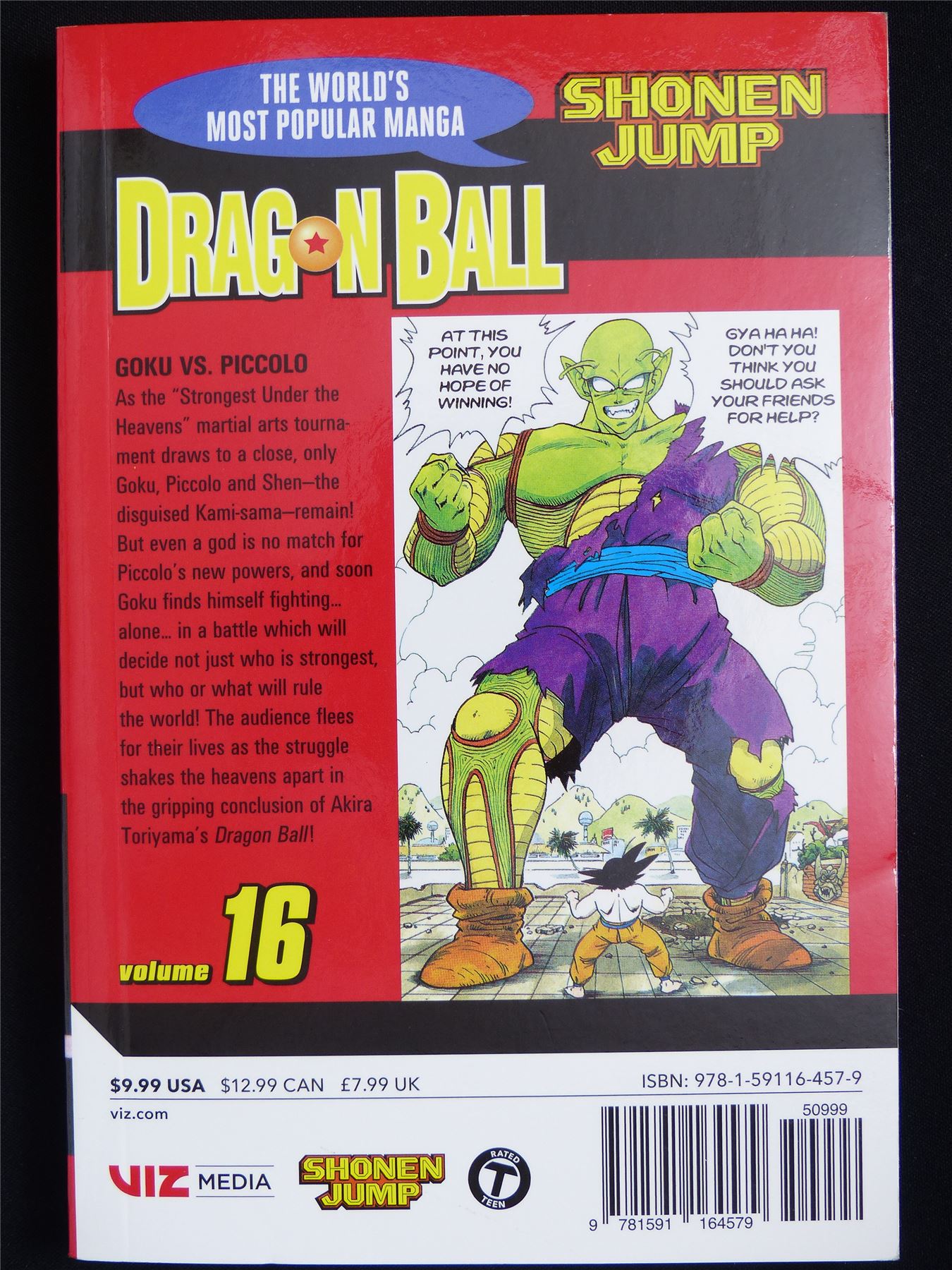 Dragon Ball volume 16 - Viz Manga #45G