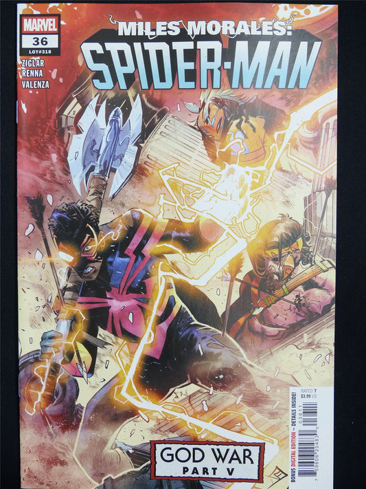 Miles Morales: SPIDER-MAN #36 - Oct 2025 Marvel Comic #2VK