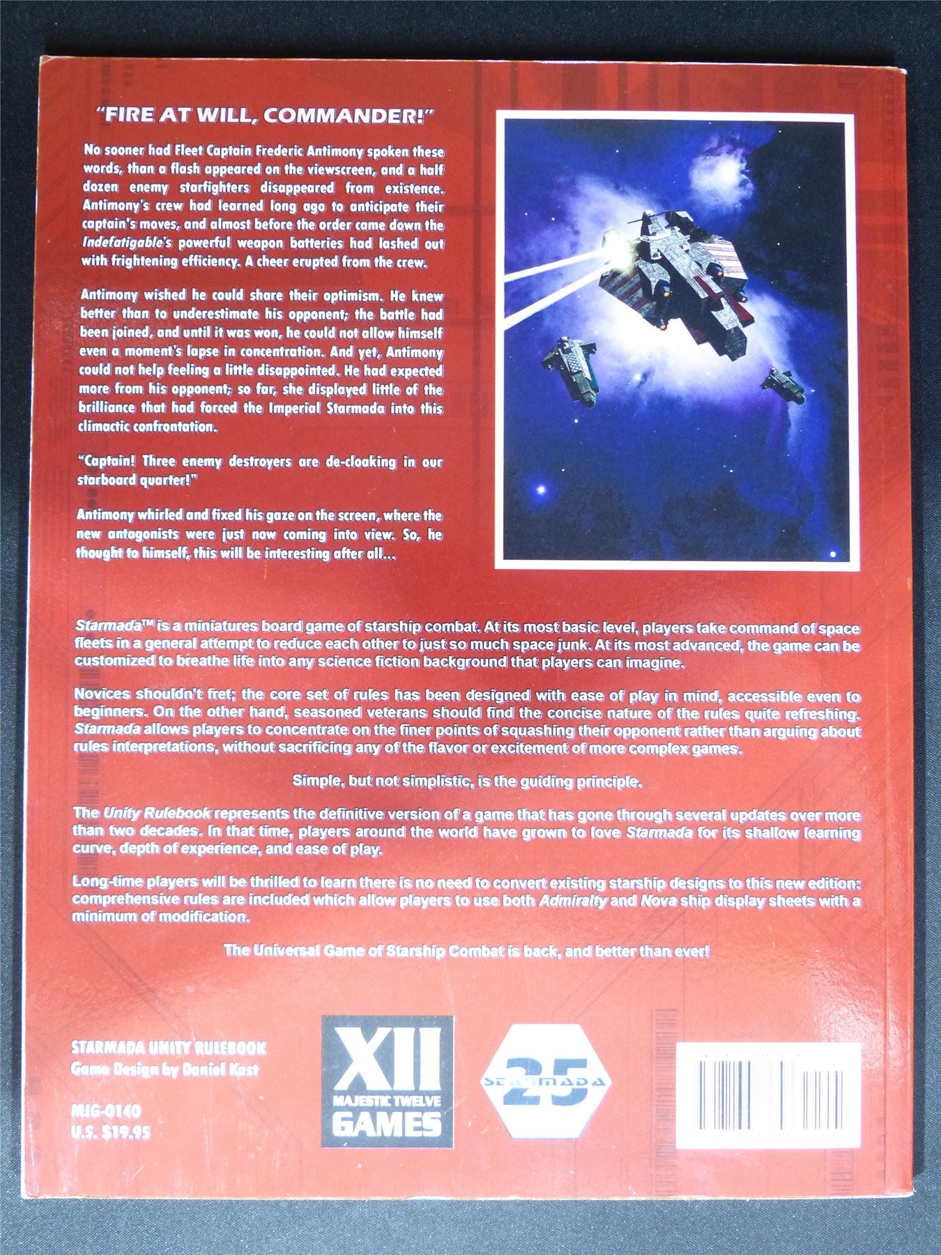 Starmada Unity Rulebook - Roleplay Softback MJG-0140 #1WO