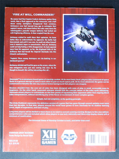 Starmada Unity Rulebook - Roleplay Softback MJG-0140 #1WO