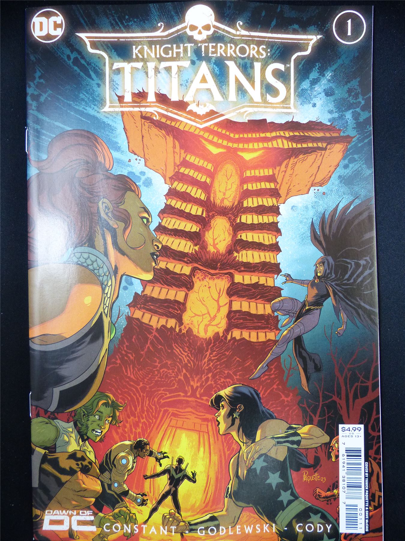 KNIGHT Terrors: TITANS #1 - Sep 2023 DC Comic #2SO