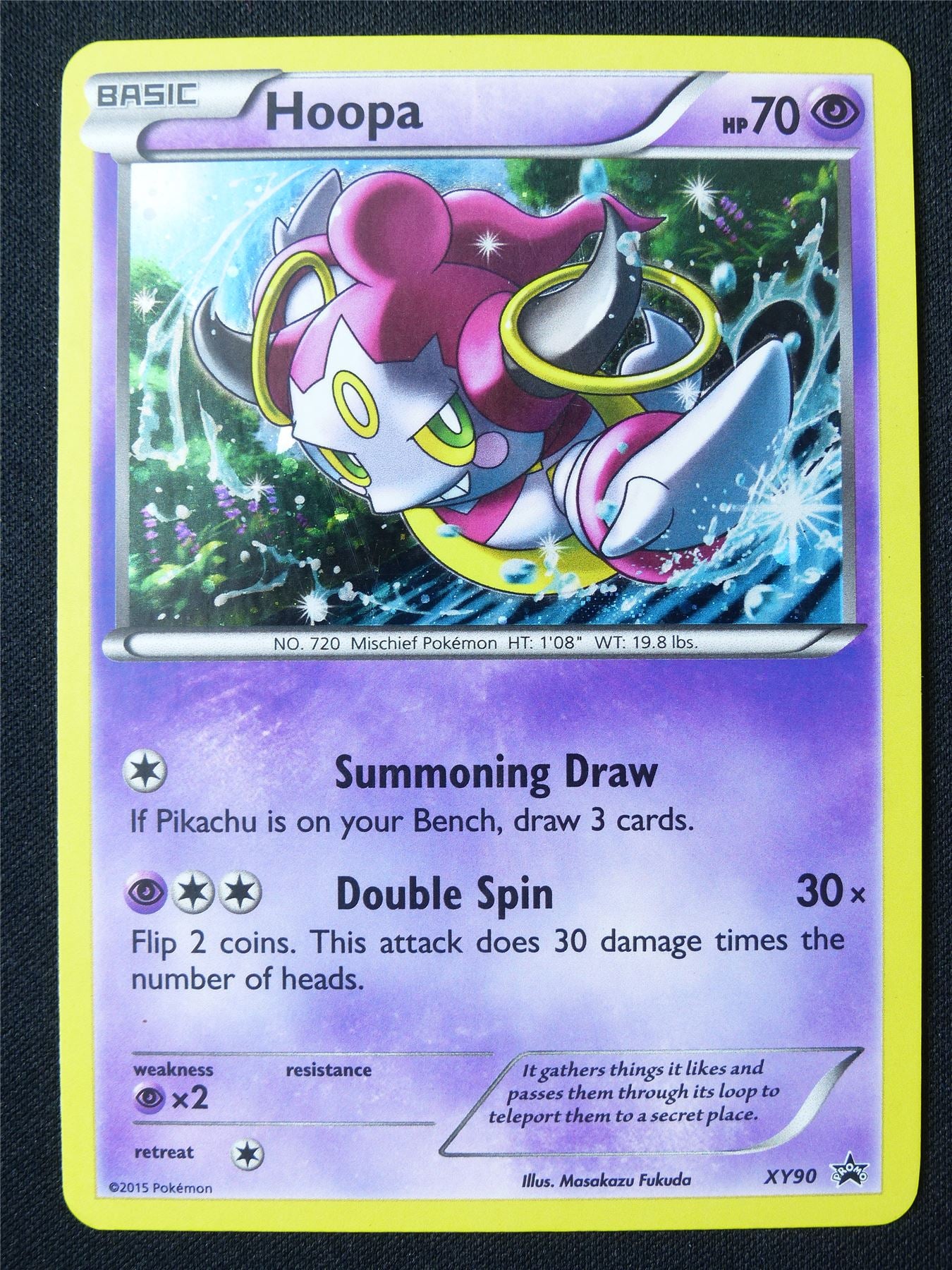 Hoopa XY90 Promo Holo - Pokemon Card #1G0