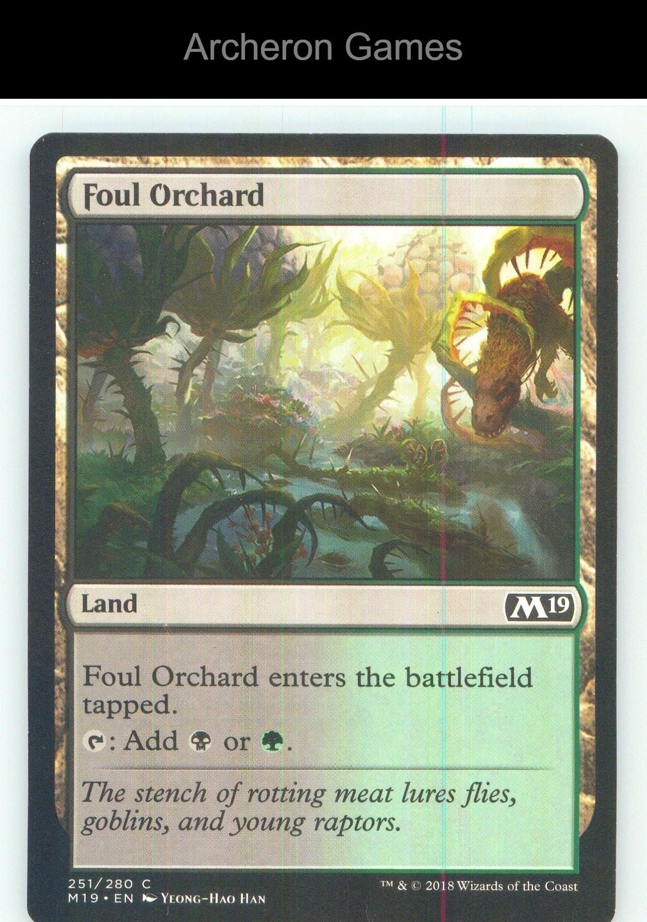Foul Orchard M19 251 C MTG Card NM/EX+