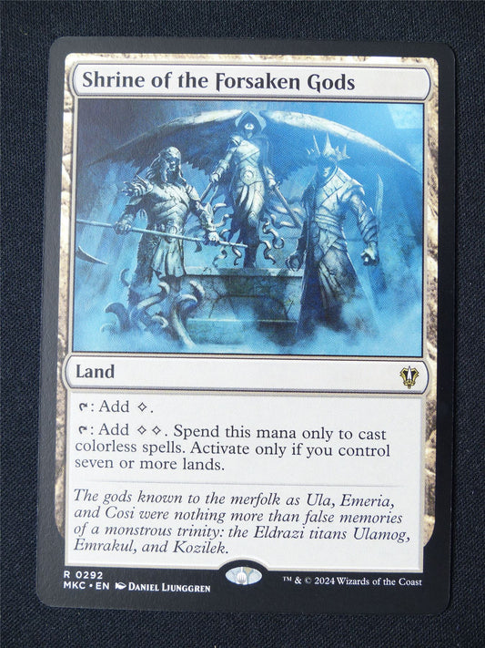 Shrine of the Forsaken Gods - - MKC - Mtg Card #30C