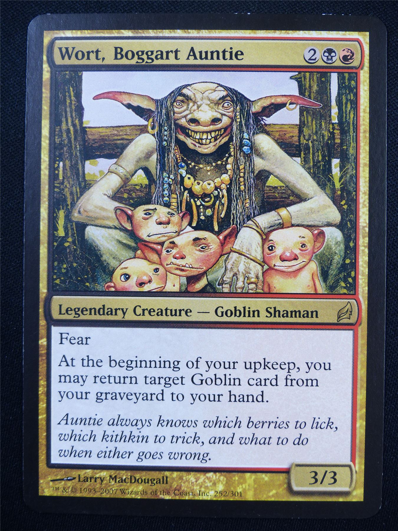 Wort Boggart Auntie - LRW - Mtg Card #2ED