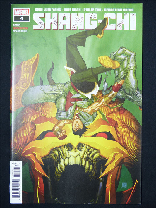 SHANG-CHI #4 - B&B Marvel Comic #8DS