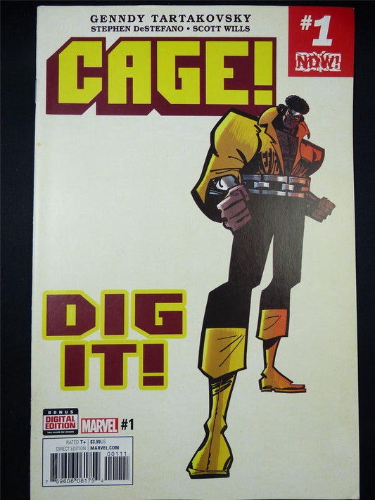 CAGE! Dig It! #1 - Marvel Comic #3AQ