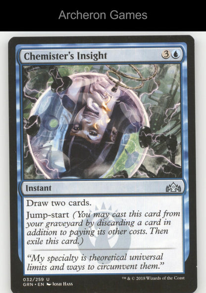 Chemister's Insight 32 UC MTG Card Guilds of Ravnica