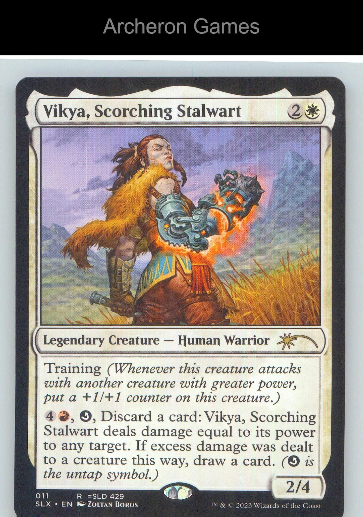 Vikya, Scorching Stalwart 11 R MTG Card NM/EX+