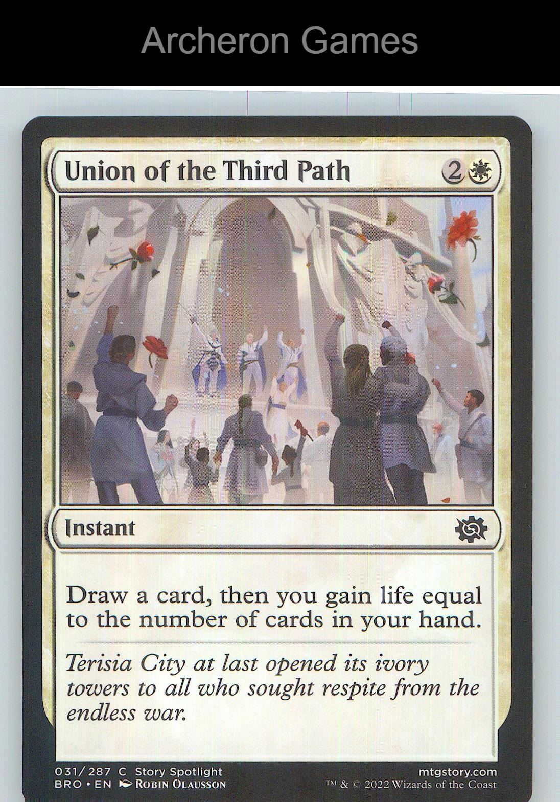 Union of the Third Path BRO 31 C MTG Card NM/EX+