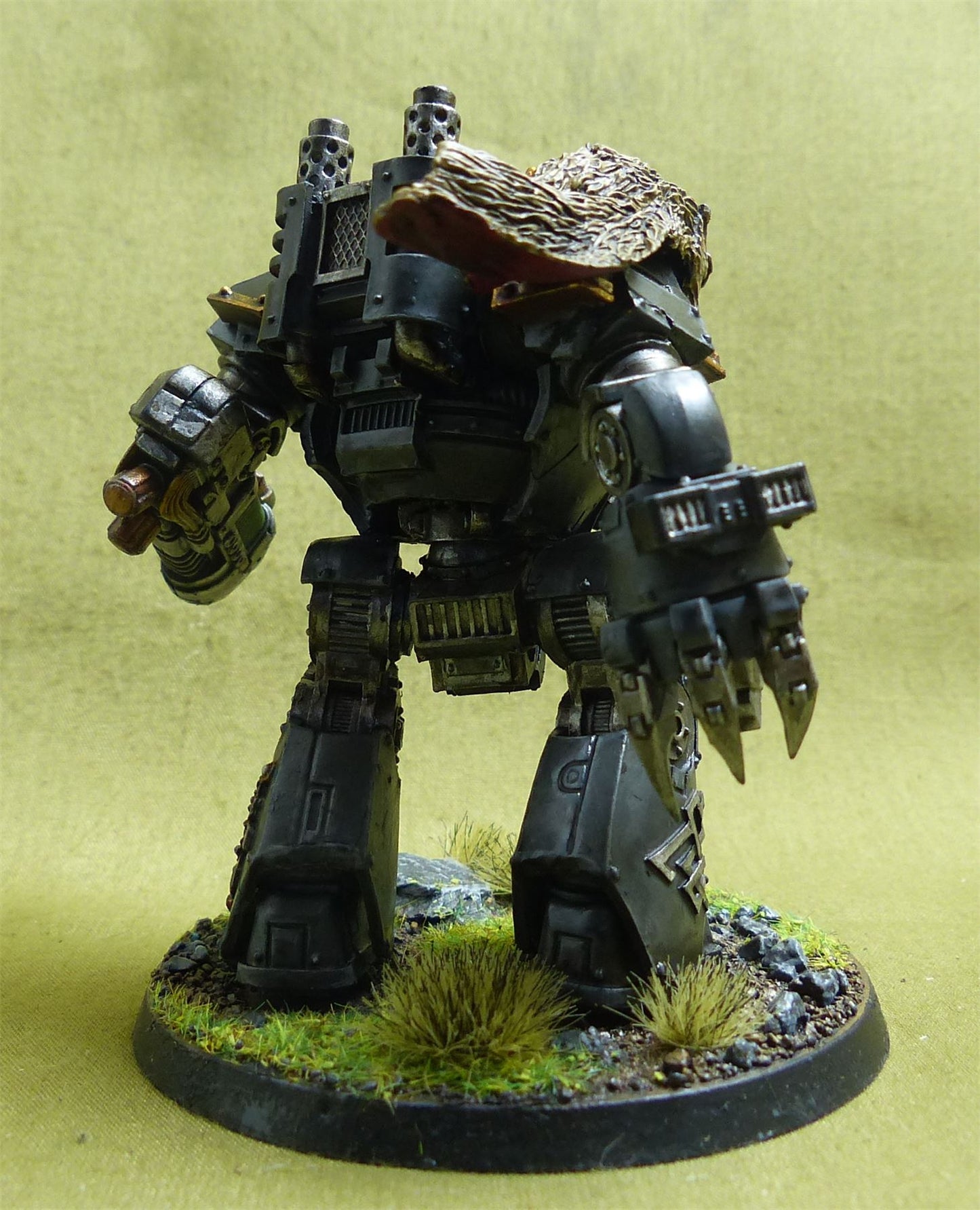 Forge World Contemptor Dreadnought painted - Space Wolves - Warhammer Horus Heresy #4XB