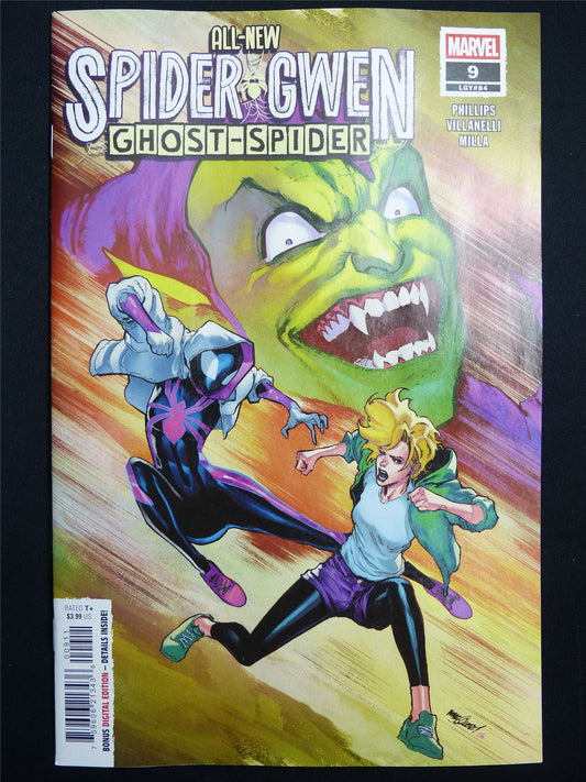 All-New SPIDER-GWEN: Ghost-Spider #9 - Jun 2026 Marvel Comic #44X