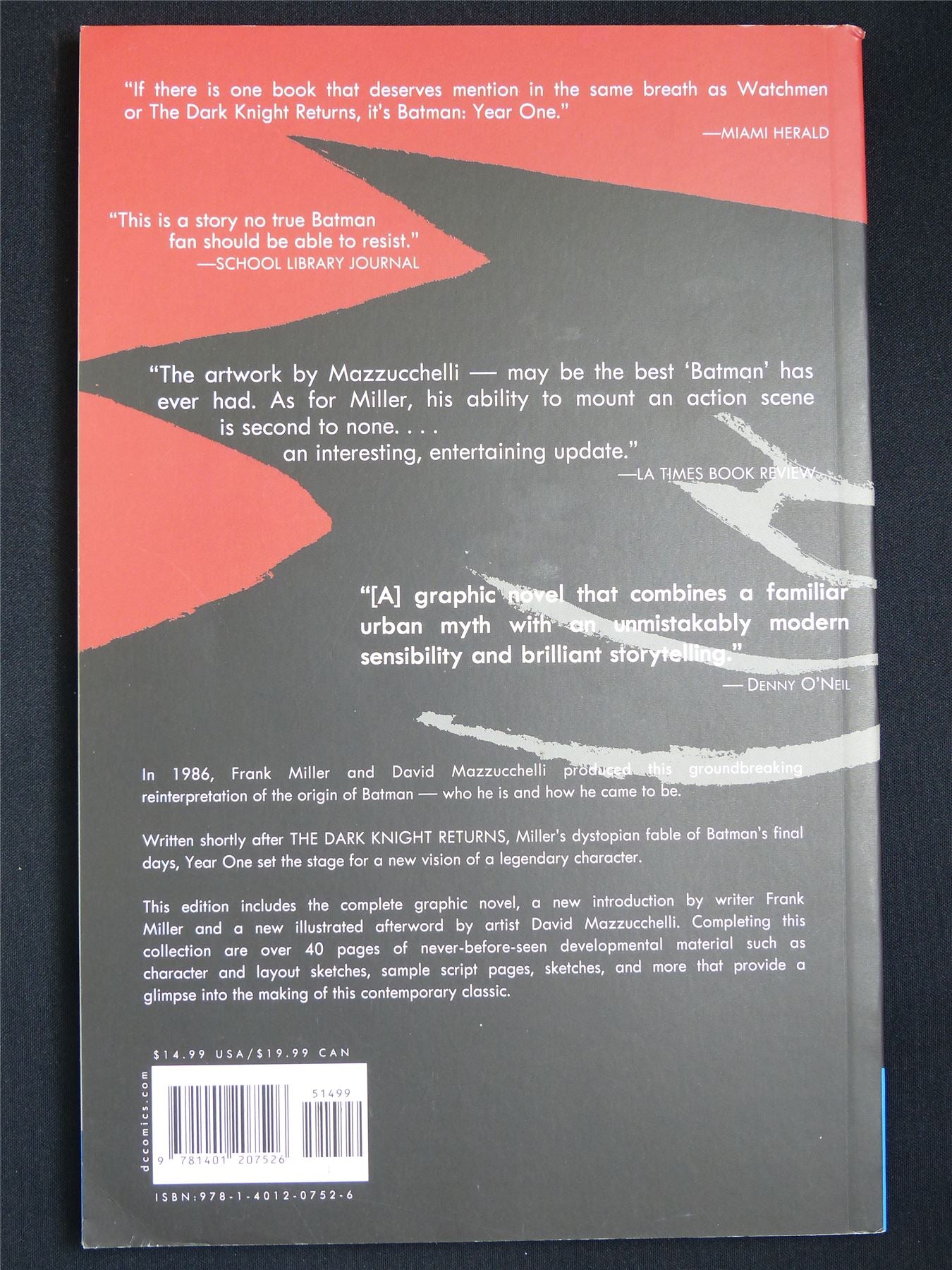 Batman: Year One - DC Graphic Softback #X1