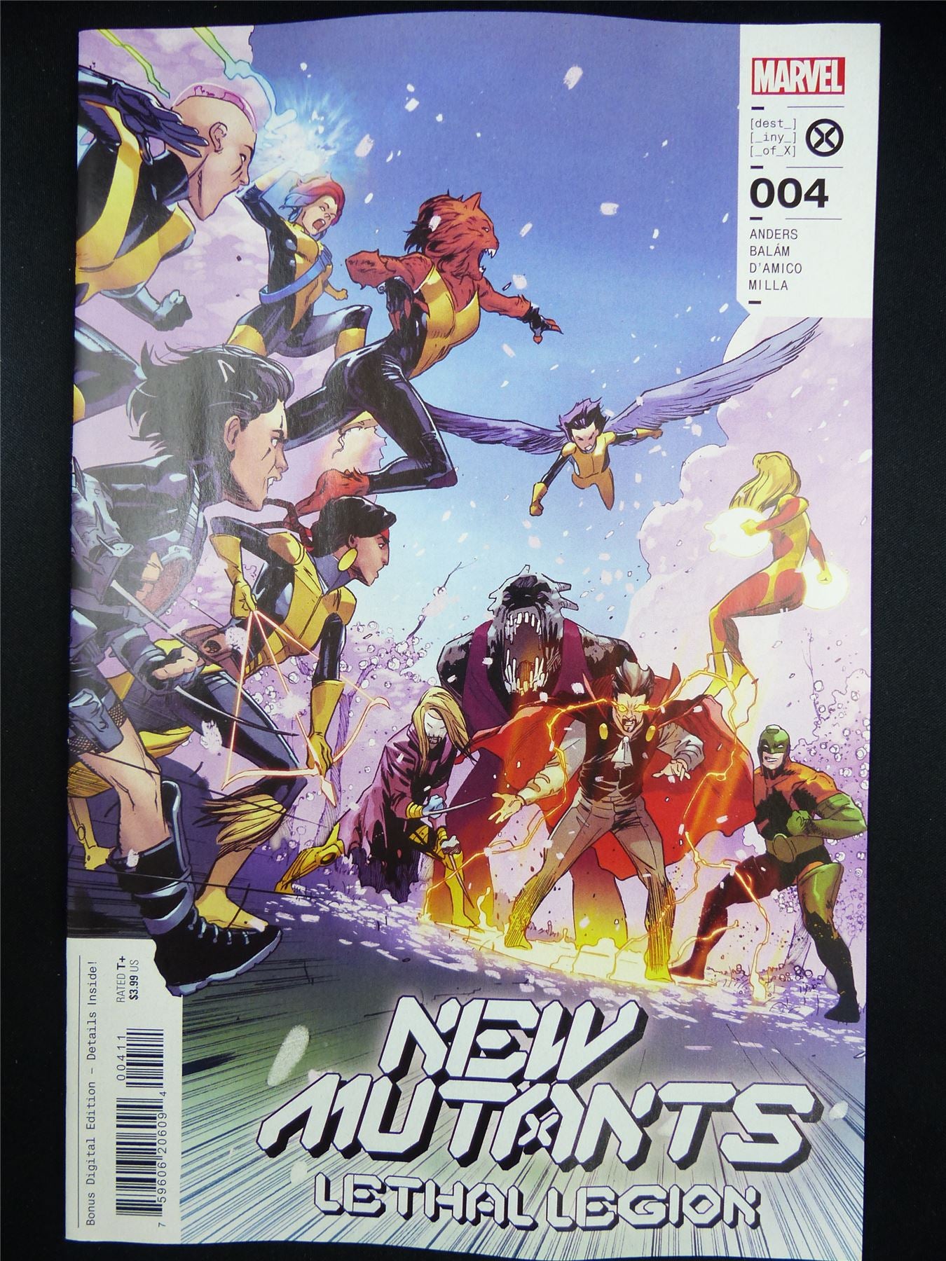 NEW Mutants: Lethal Legion #4 - Aug 2023 Marvel Comics #1PR
