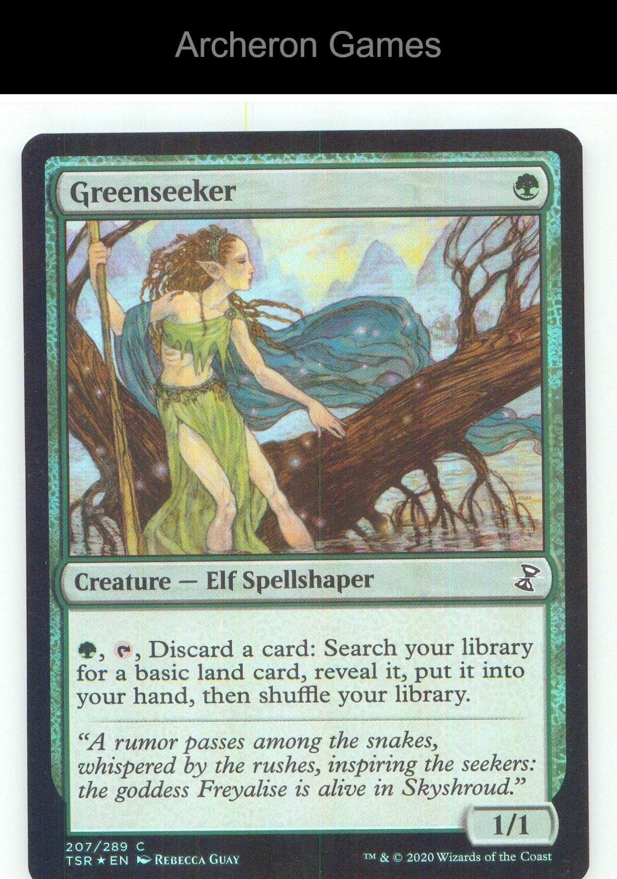 Greenseeker TSR 207 C MTG Card NM/EX+ Foil