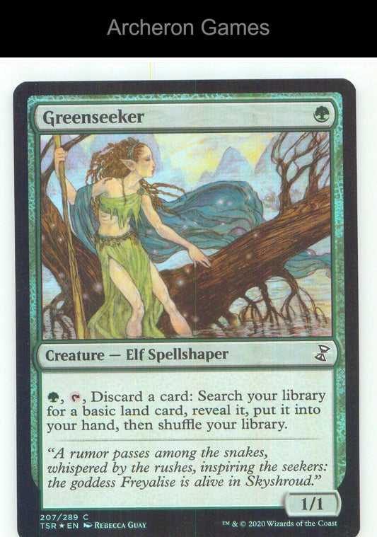 Greenseeker TSR 207 C MTG Card NM/EX+ Foil