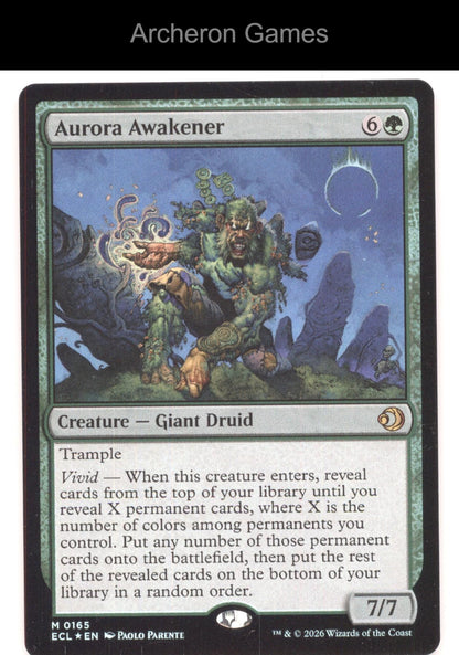 Aurora Awakener ECL 165 Mythic MTG Card Lorwyn Eclipsed