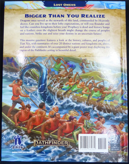 PATHFINDER: Lost Omens Tian Xia World Guide - Roleplay Hardback #5WF