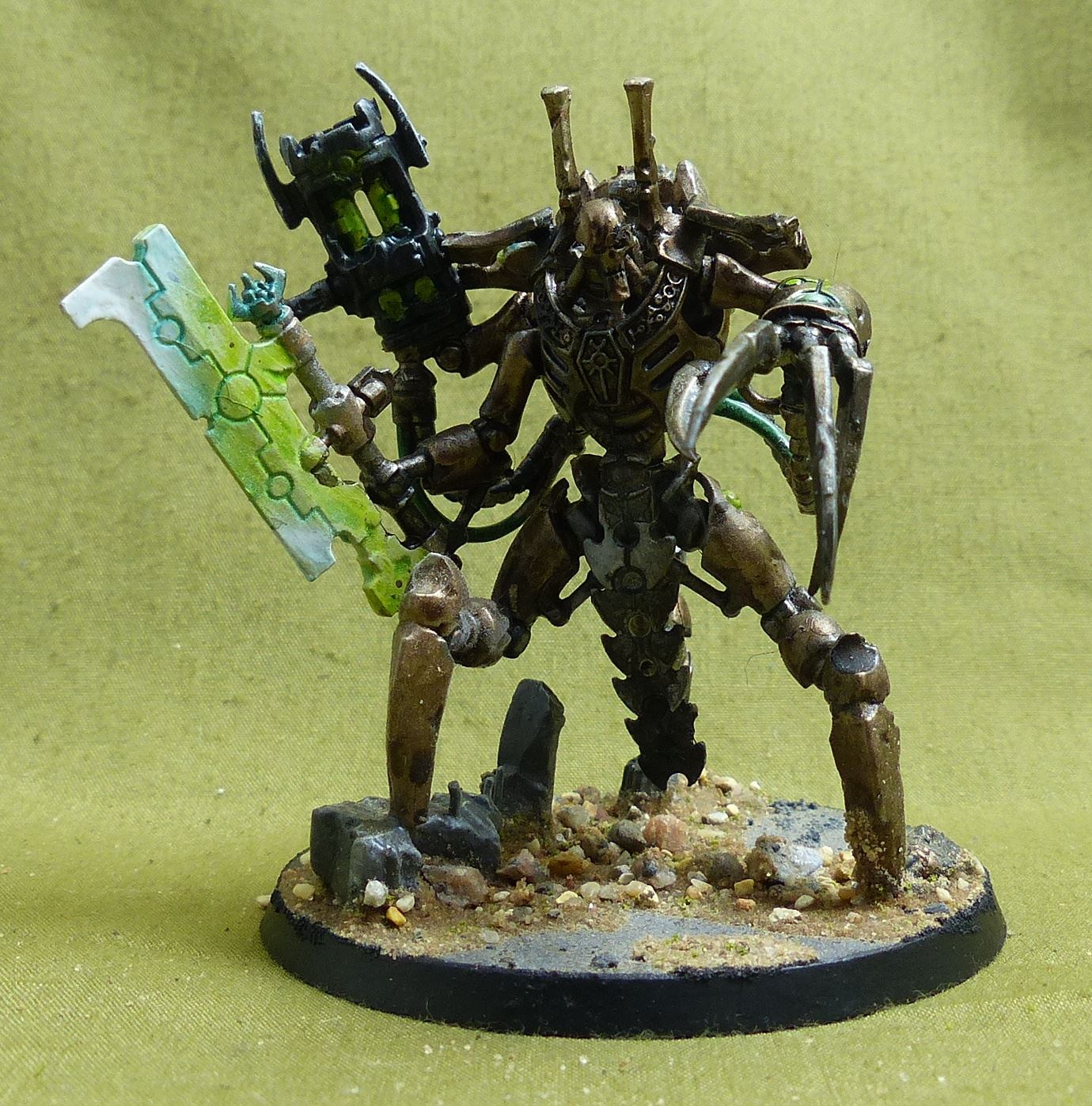 Skorpekh Lord painted - Necrons - Warhammer 40K #1Q4