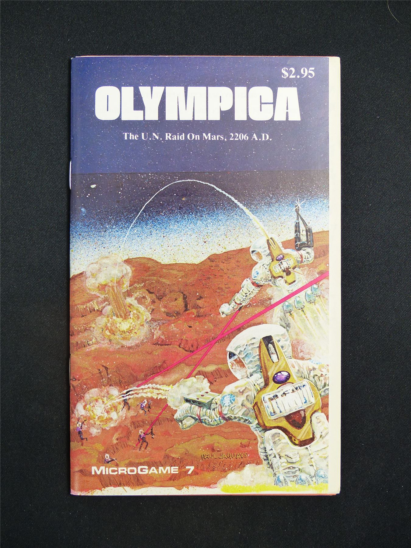 Olympica Microgame 7 Booklet - Metagaming Rulebook Booklet #2VS